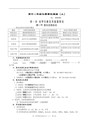 化学笔记大全(一)(同名6779)