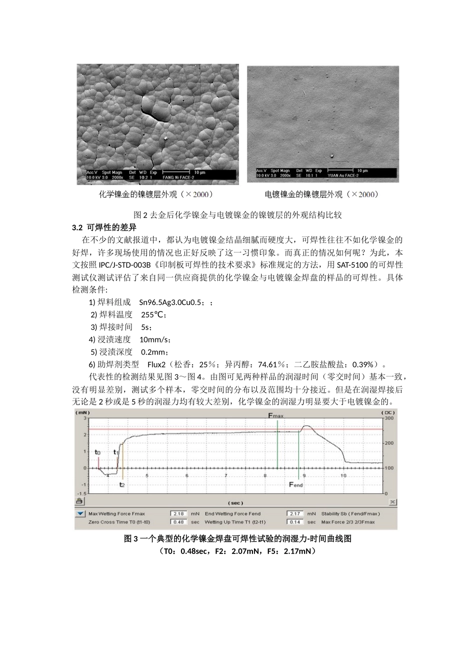 化学镍金与电镀镍金表面处理焊盘的比较研究_第3页