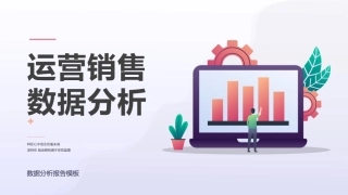小清新数据可视化数据分析报告