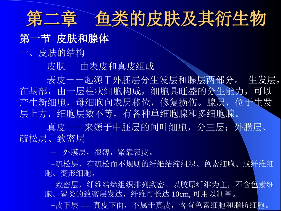 形态学鱼类学第二章_第3页