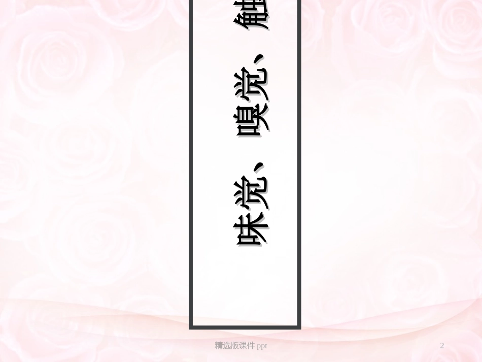 嗅觉味觉触觉_第2页