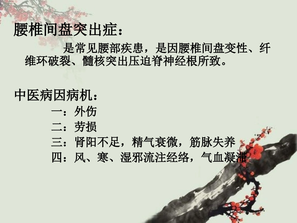 腰椎间盘突出症中医护理幻灯片_第2页