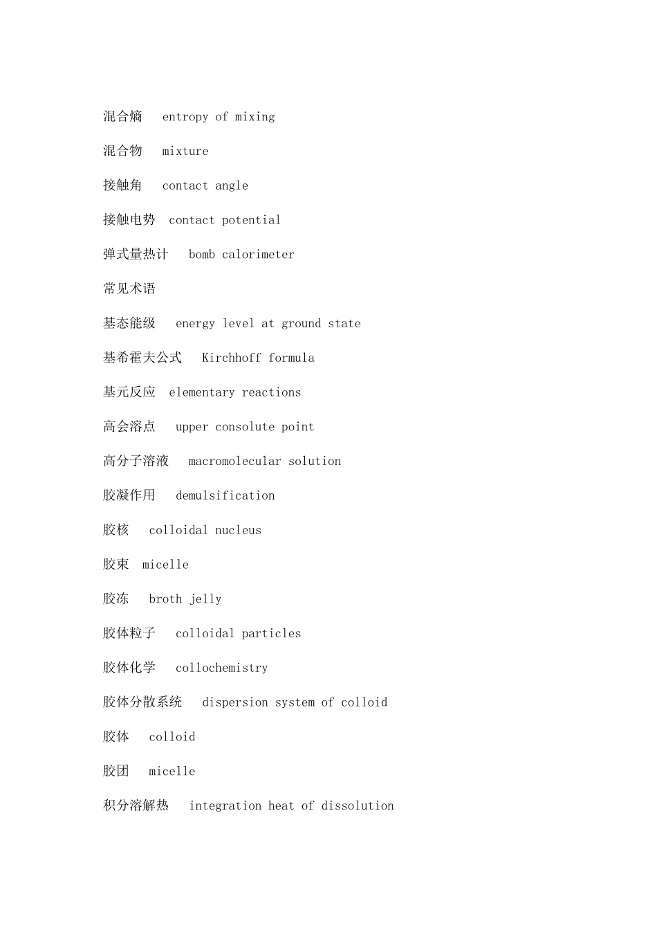 化学专业术语英语对照_第3页