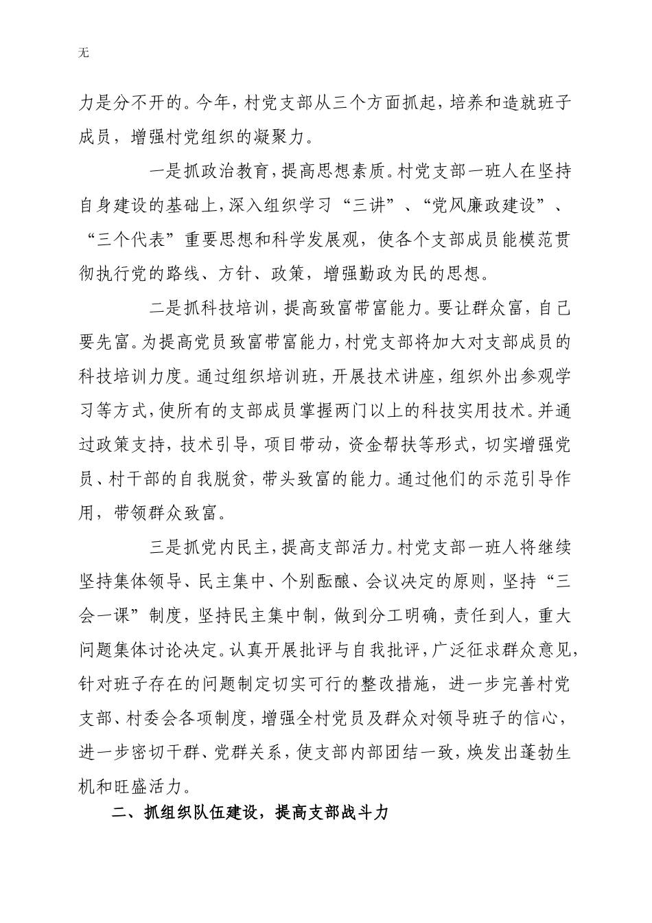 加强村党支部建设-发挥战斗堡垒作用_第2页