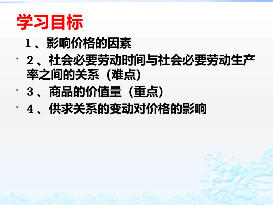 影响价格的因素课件_第2页