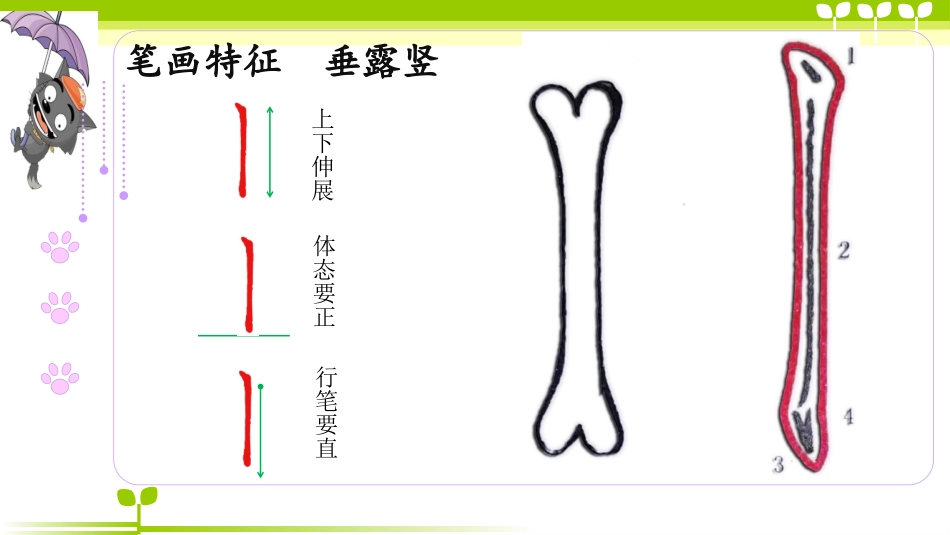 硬笔书法课件笔画垂露竖_第2页
