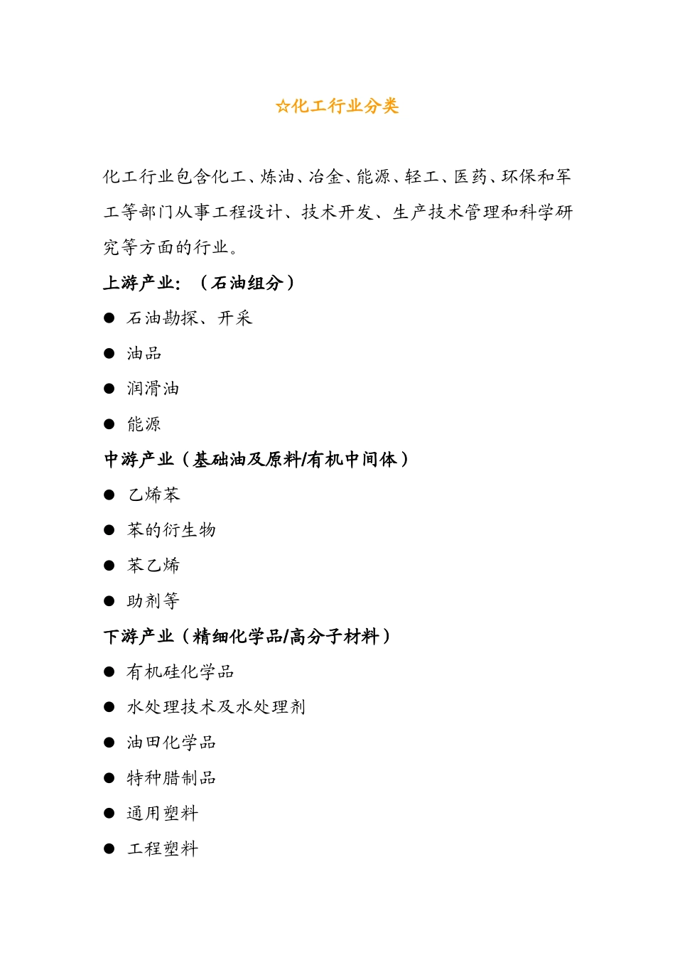 化工行业分类_第1页