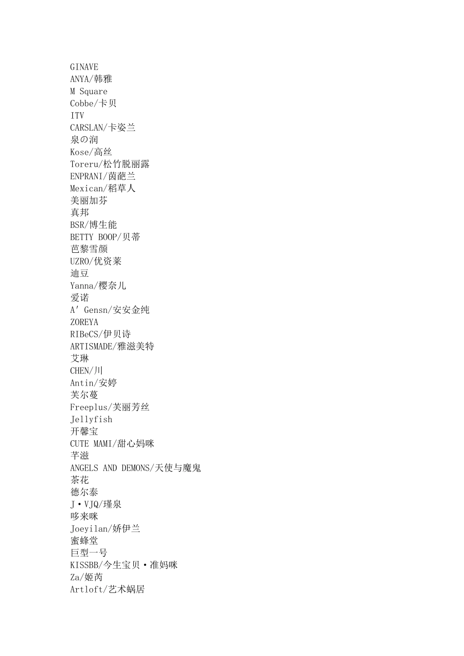 化妆品品牌汇总_第2页