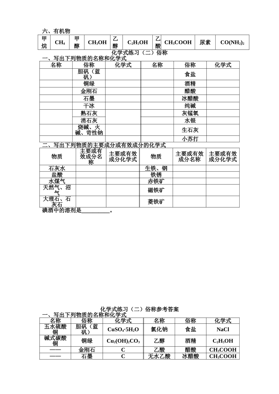 化学式书写练习_第3页