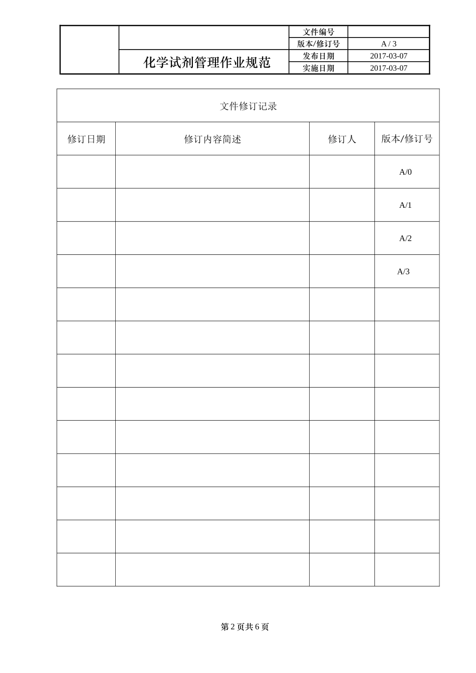 化学试剂管理作业规范_第2页
