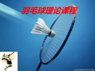 羽毛球理论课课件