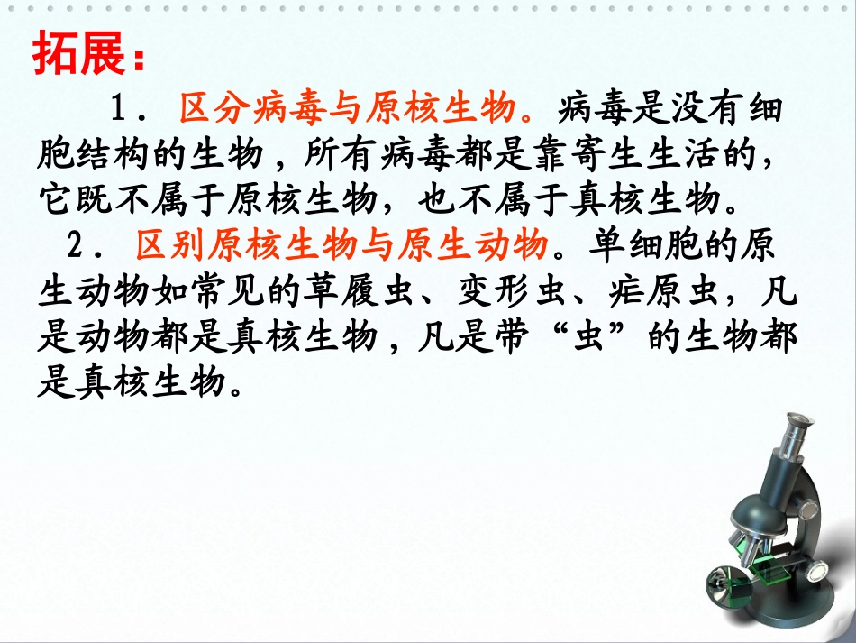 原核细胞和真核细胞练习题_第3页