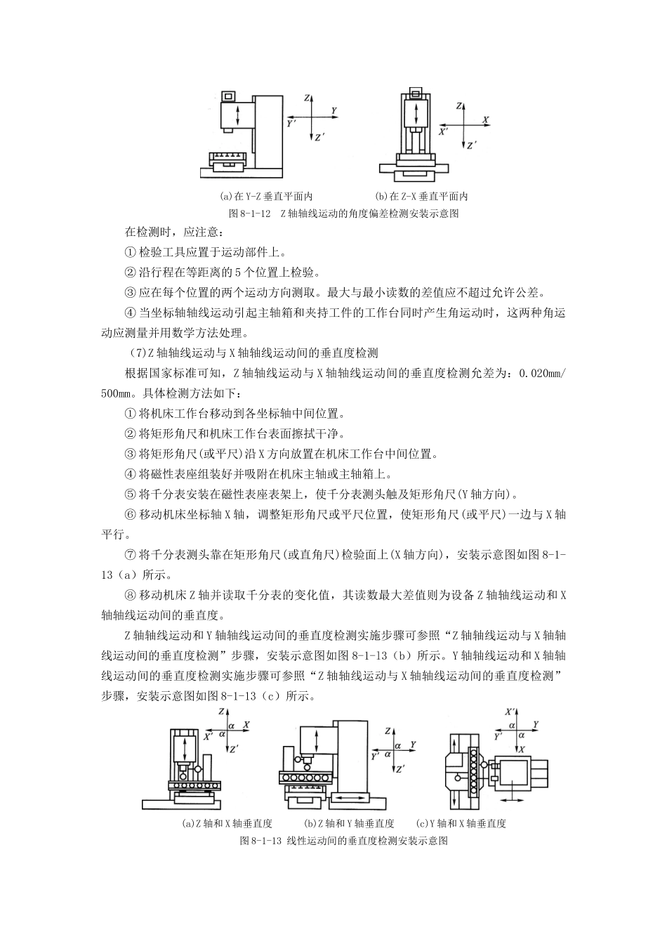 加工中心几何精度检验_第3页