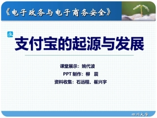 支付宝的起源与发展案例分析