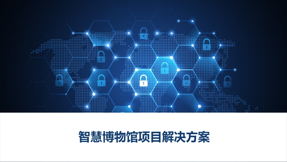 智慧博物馆项目解决方案_第1页