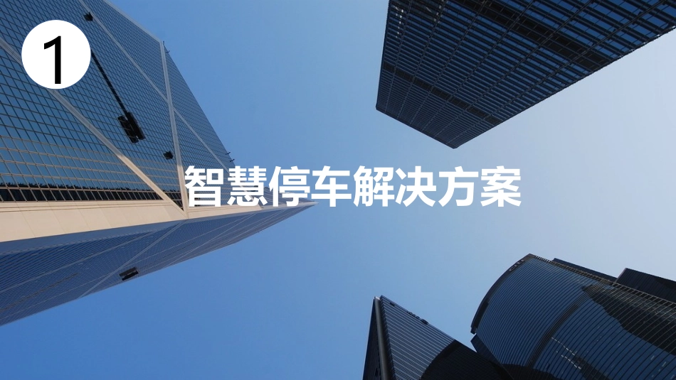 智慧停车系统解决方案_第1页