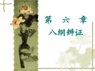 中医诊断证候相兼