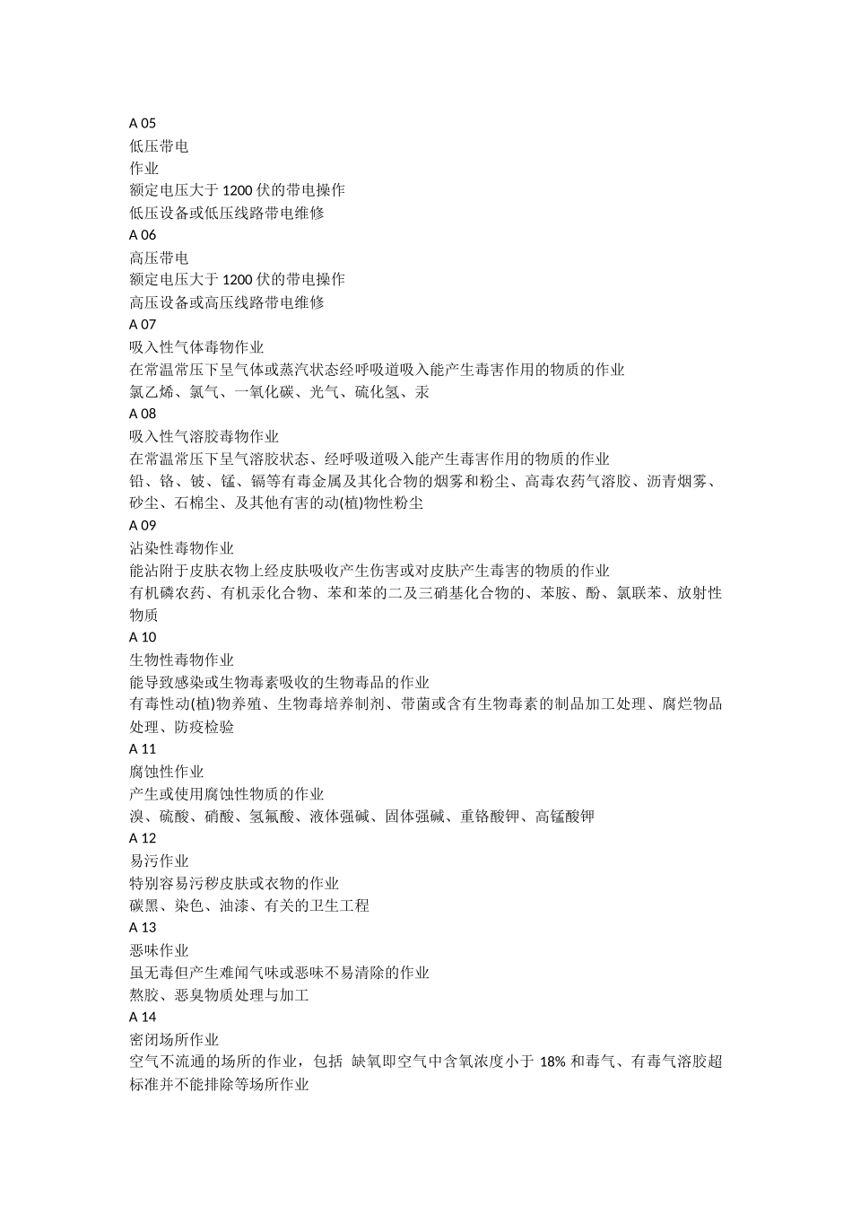 劳动防护用品选用规则GB11651_第2页