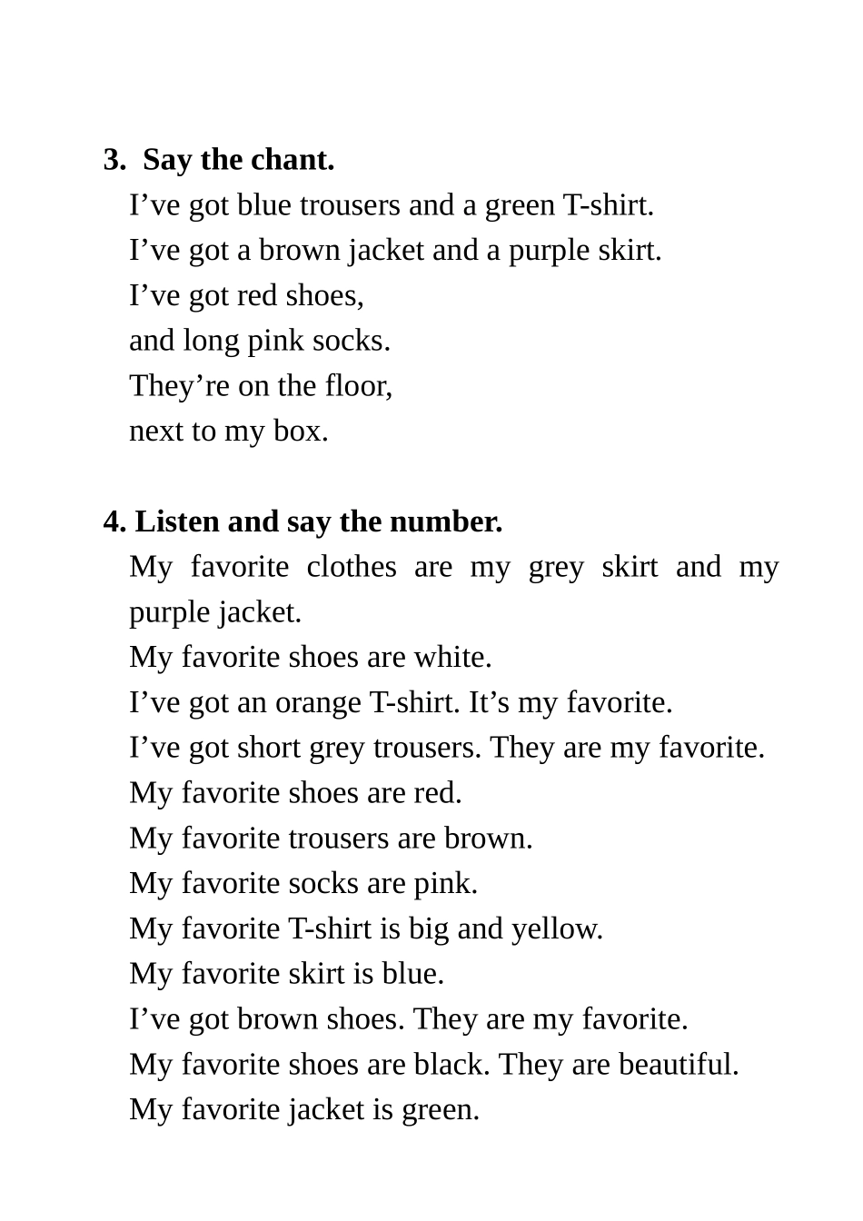 剑桥国际少儿英语1第8单元文本_第2页