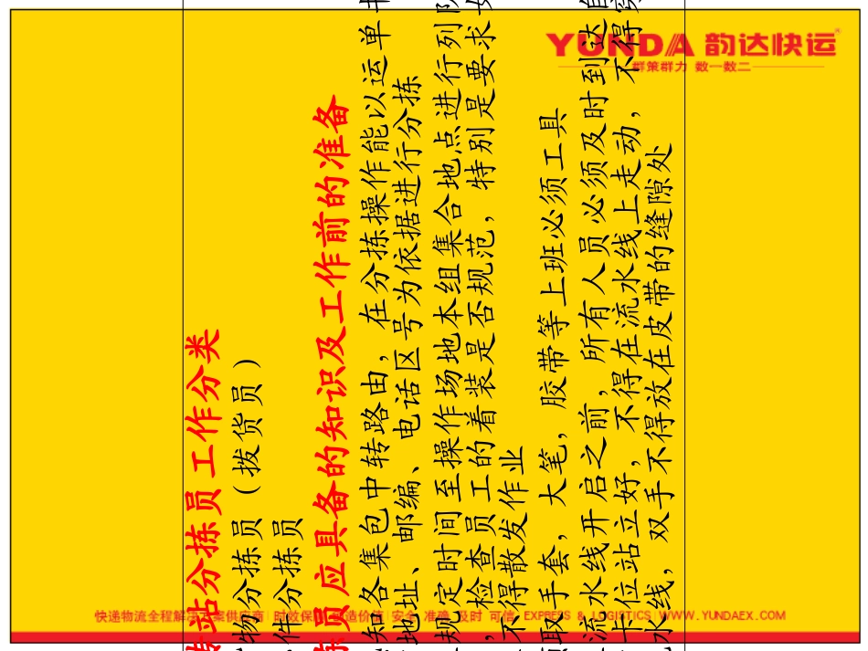 中转站分拣员职责及操作流程_第2页