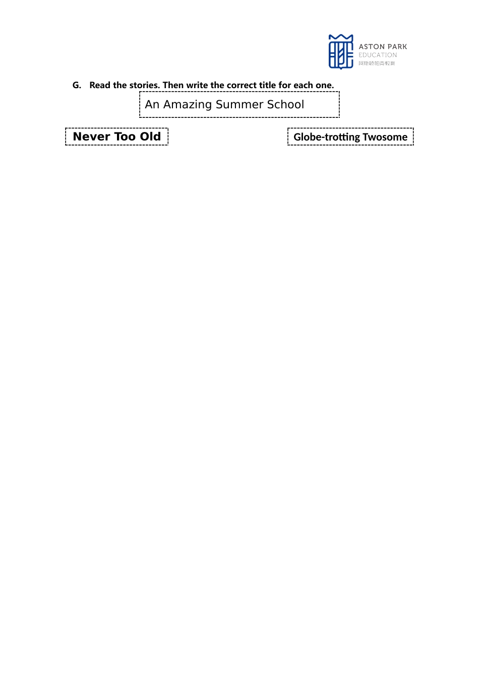 剑桥国际英语教程一级-units9-10-quiz_第3页