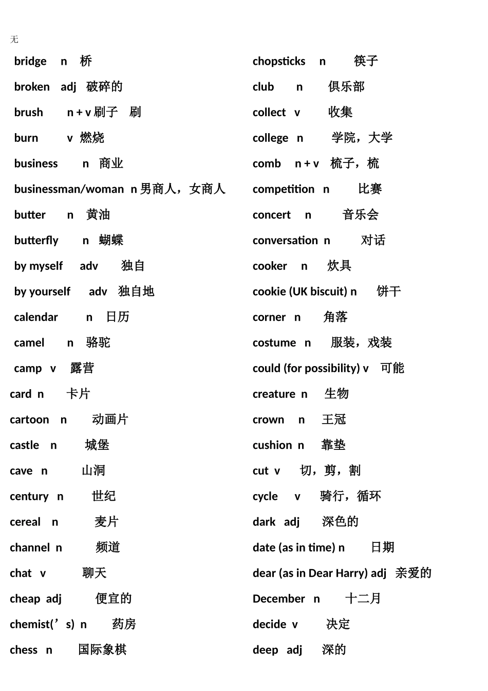 剑桥三级词汇_第2页