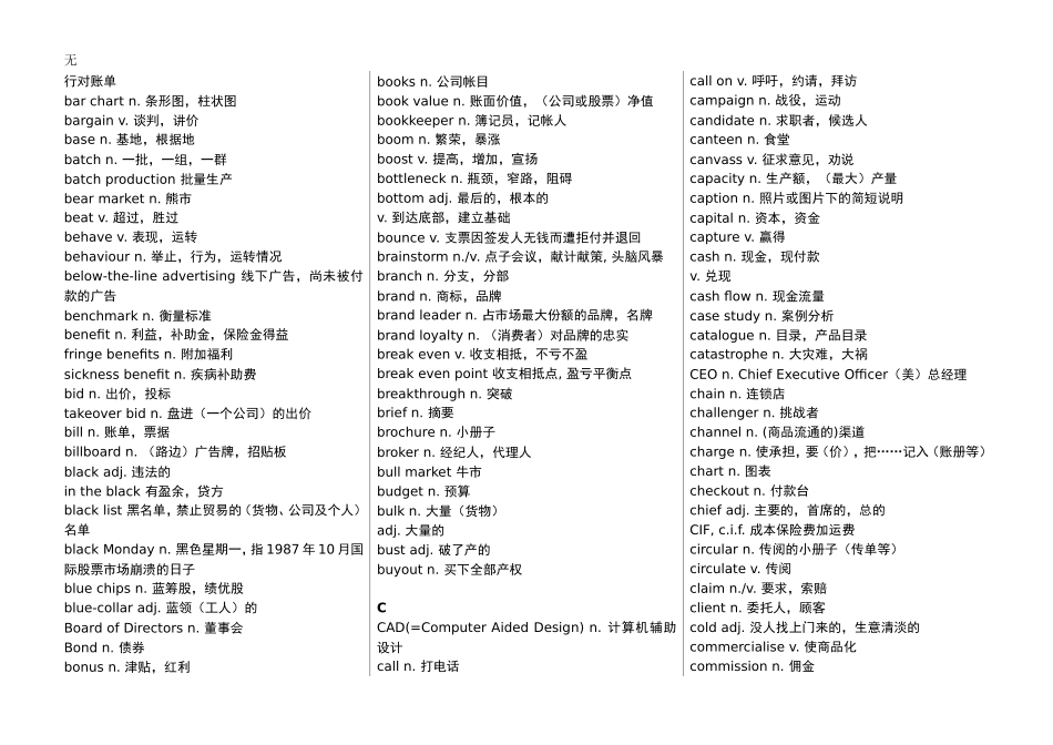 剑桥商务英语中级词汇_第2页