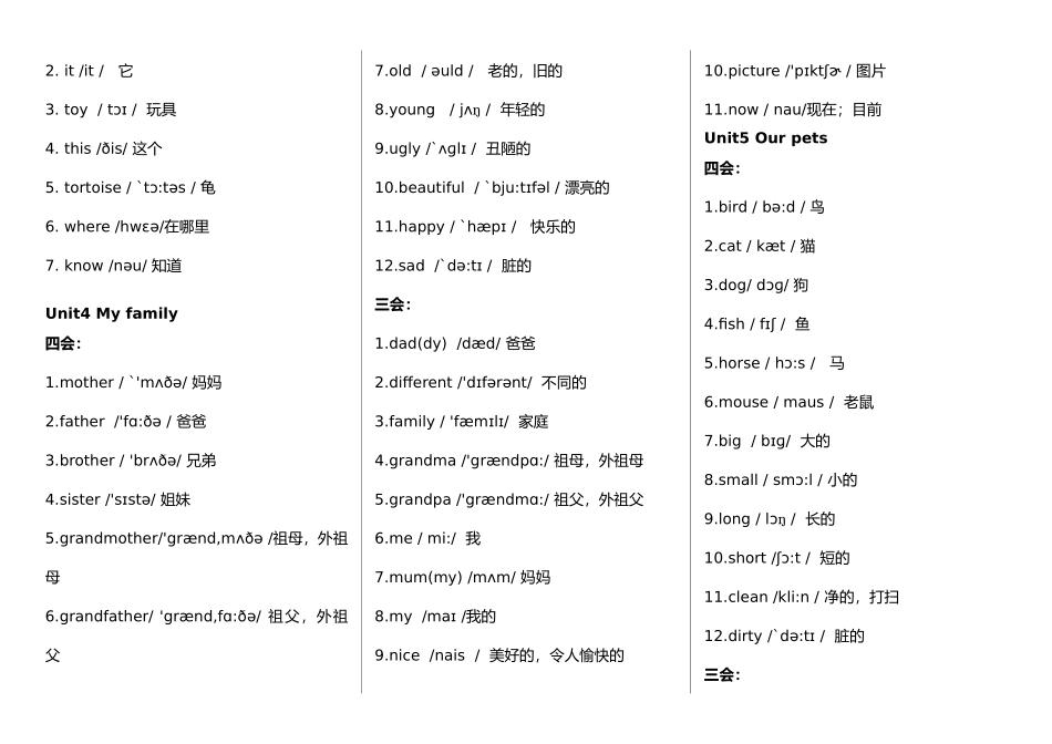 剑桥少儿英语KB1_第3页