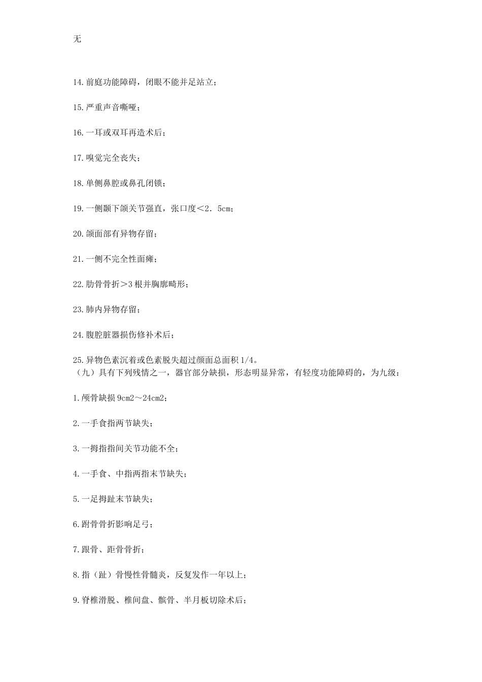 军人评残标准_第2页