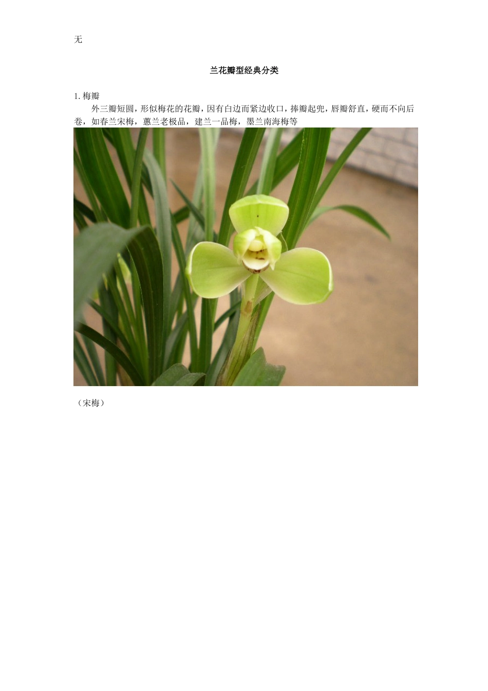 兰花瓣型经典分类_第1页