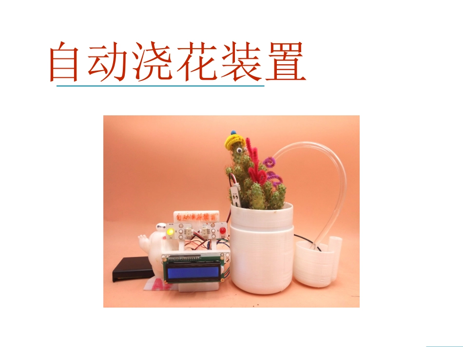 自动浇花装置_第1页