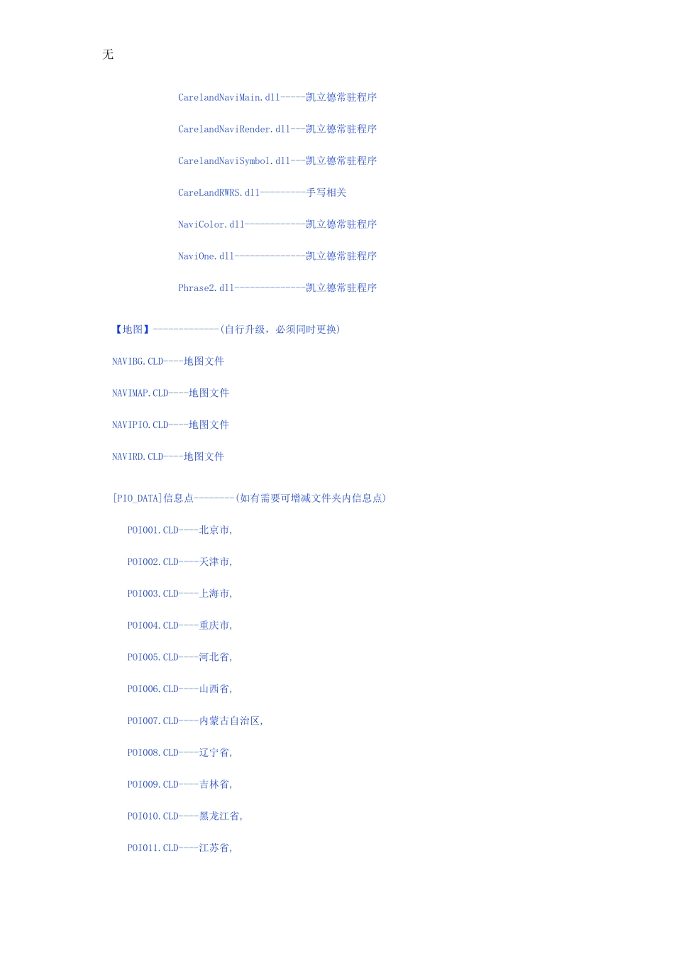 凯立德导航地图文件作用分项说明_第2页