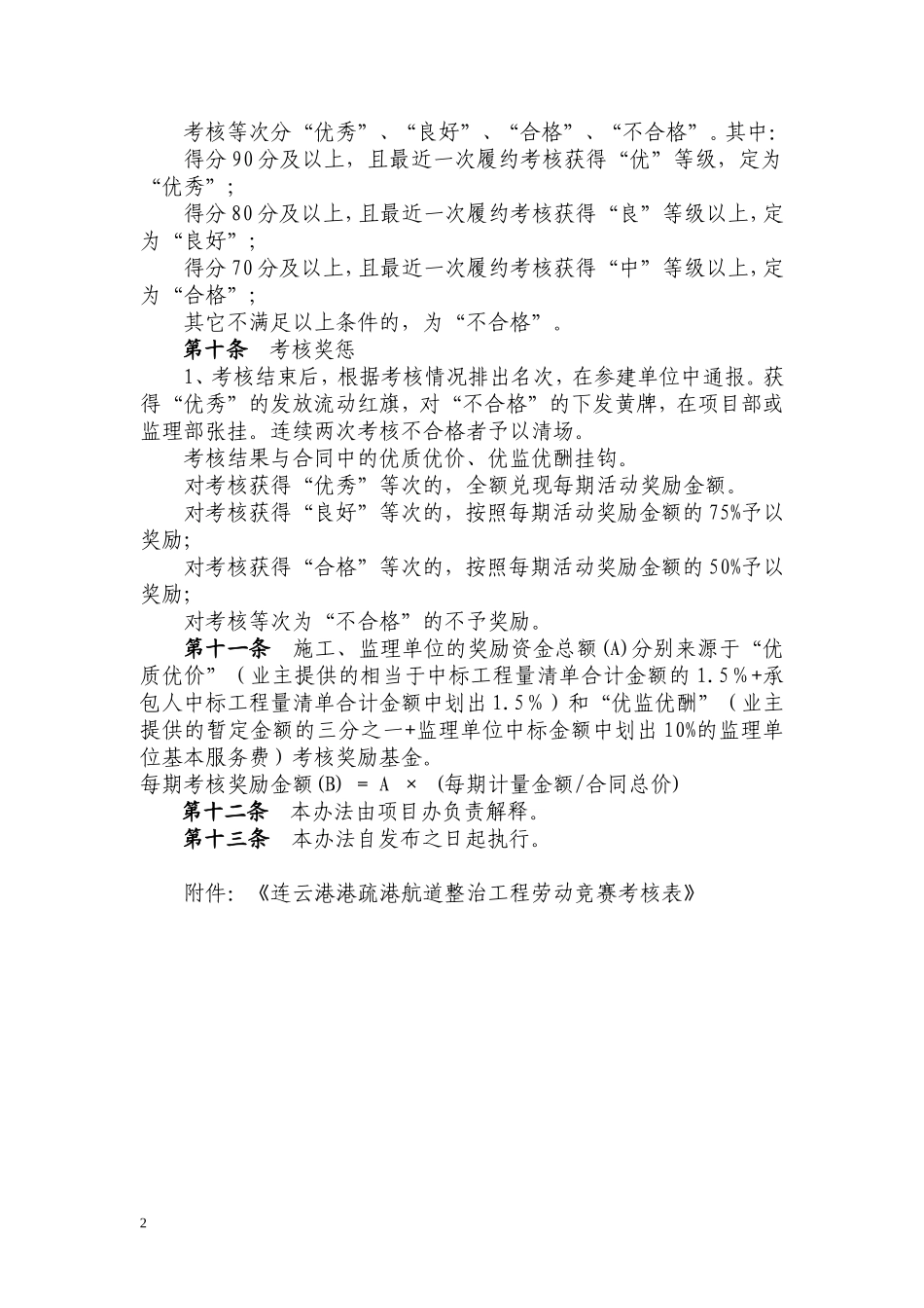 劳动竞赛考核细则_第2页