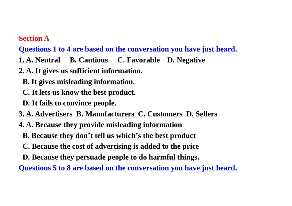 六级听力练习III_第1页