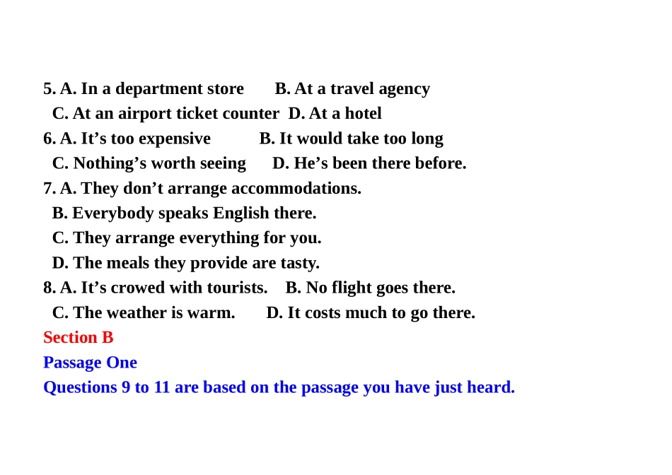 六级听力练习III_第2页