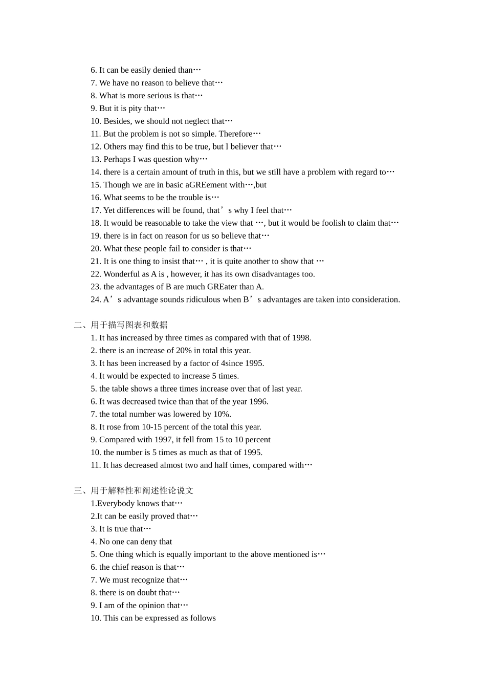六级作文八种常用句型总结篇_第3页