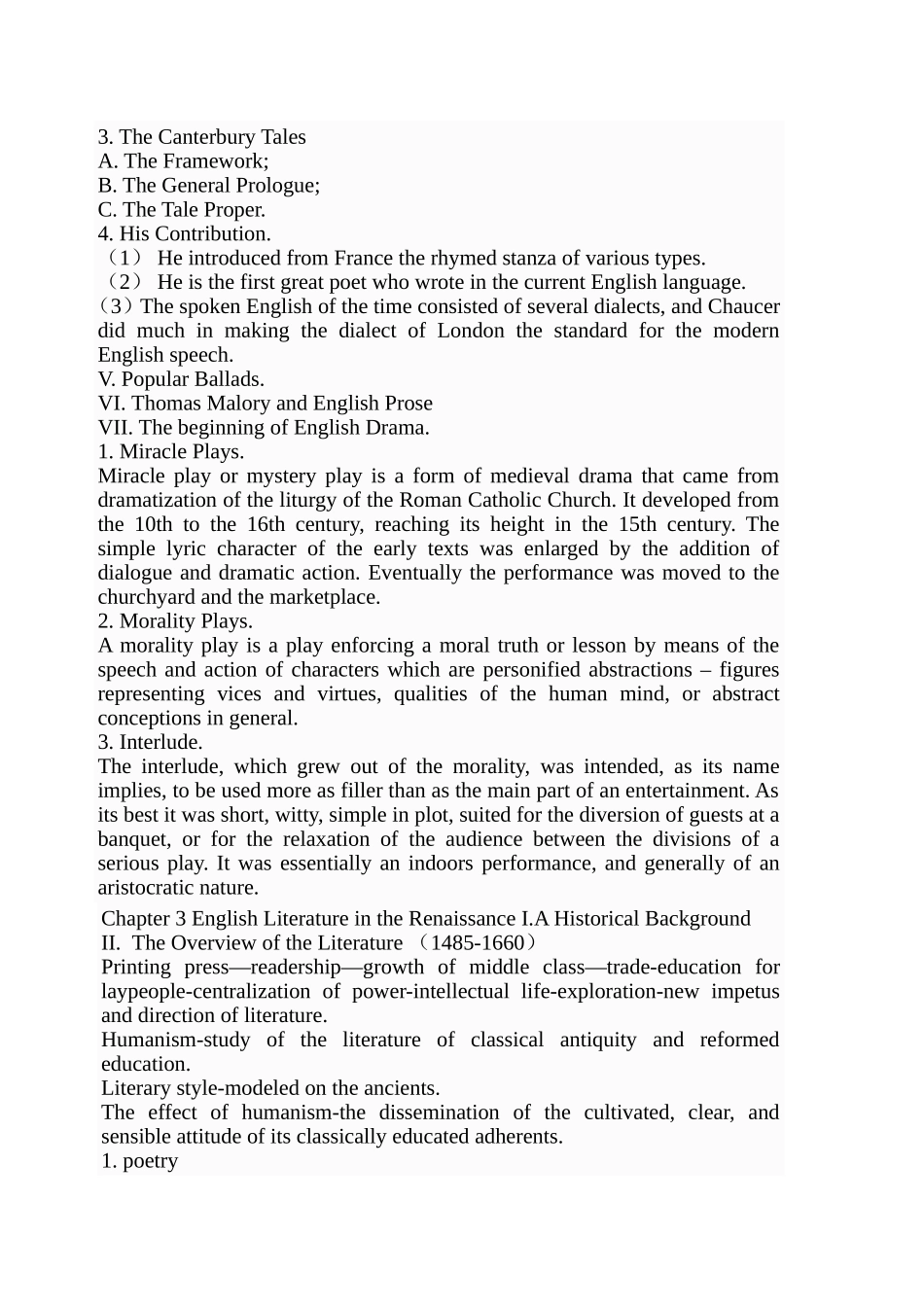 刘炳善《英国文学简史》完整版笔记(免费)_第3页