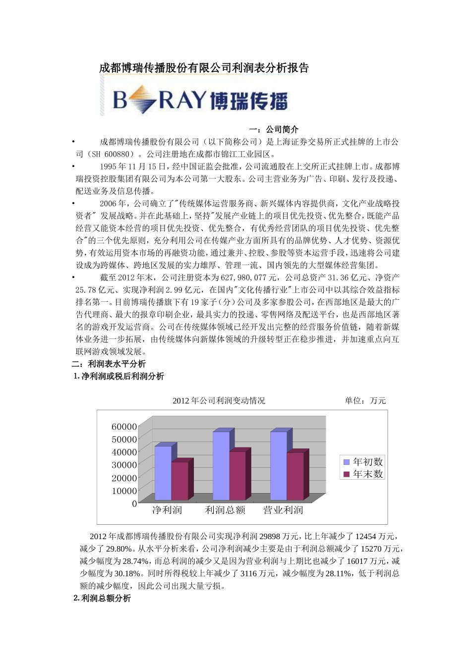 利润表分析(同名2797)_第1页