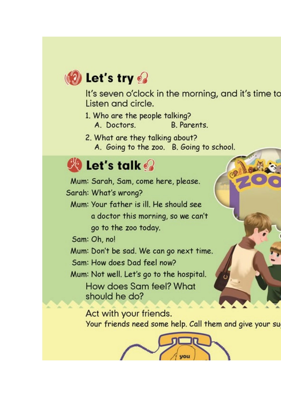 六年级英语课文图片_第3页