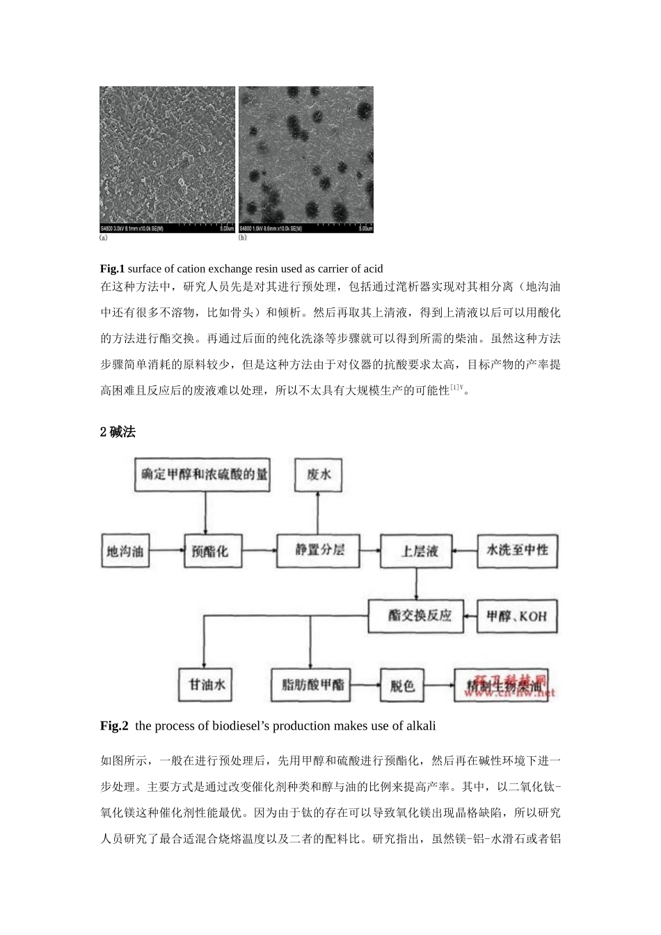 利用地沟油制生物柴油_第2页