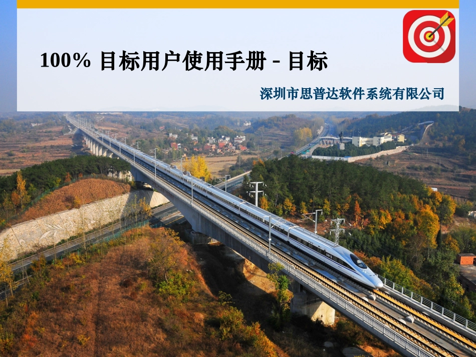 100%目标用户使用手册目标_第1页