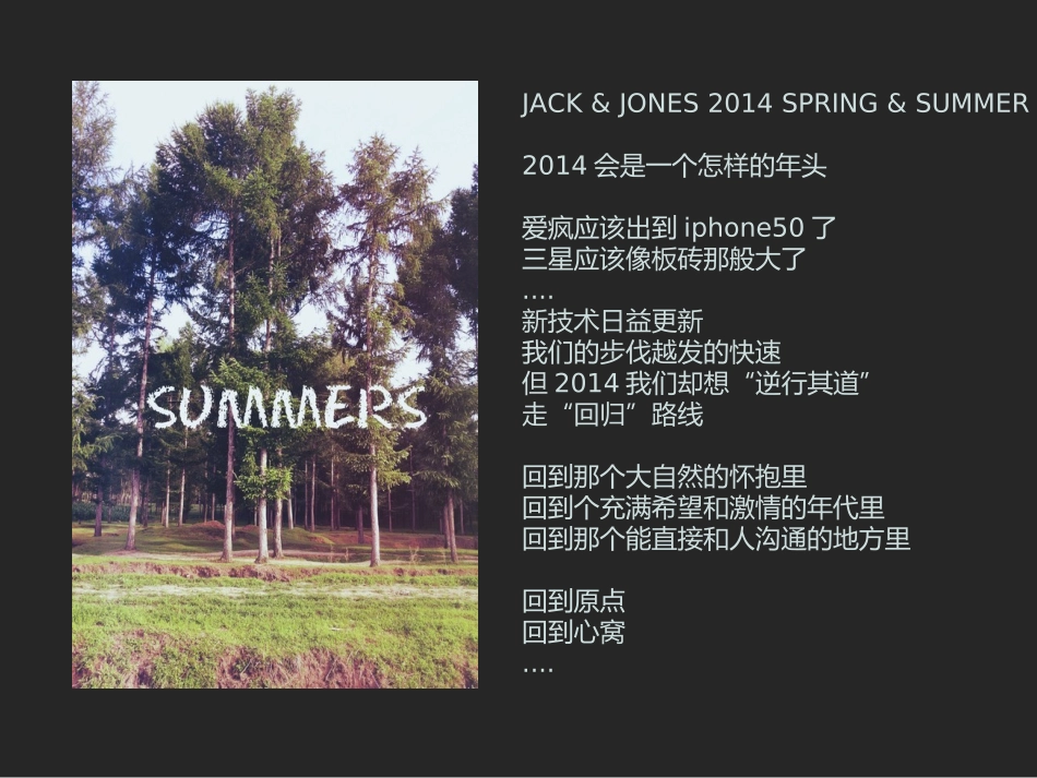 jackjones杰克琼斯服装市场调研报告_第2页