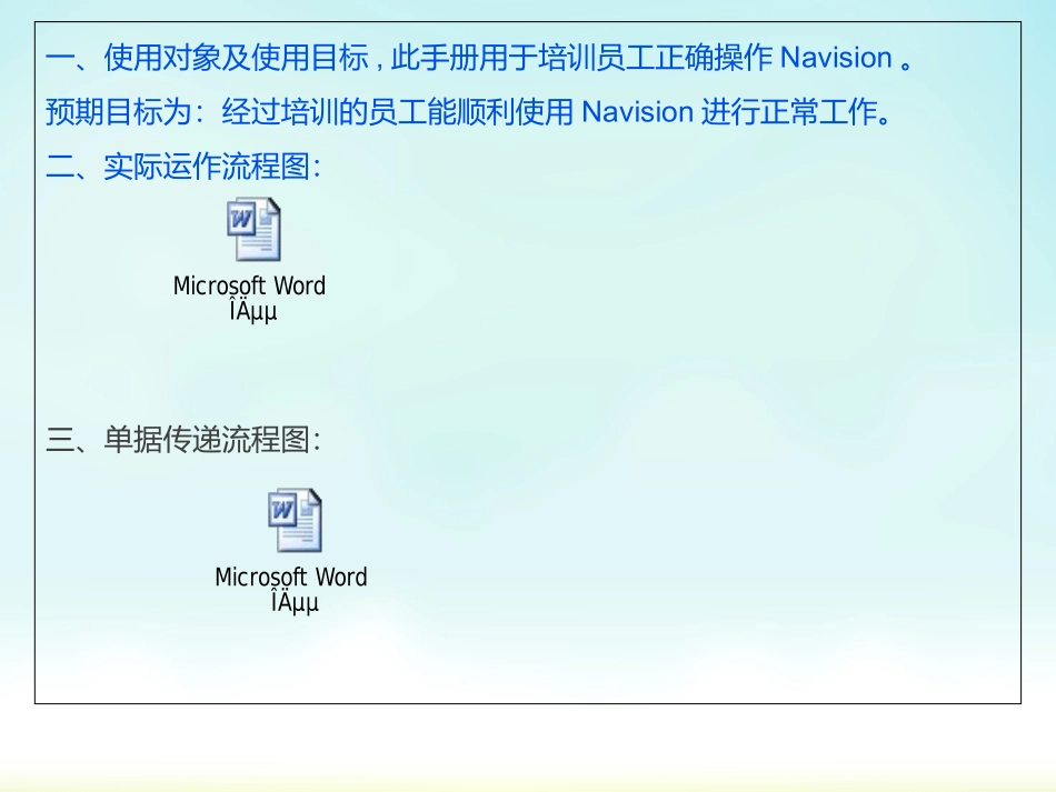Navision使用手册_第2页