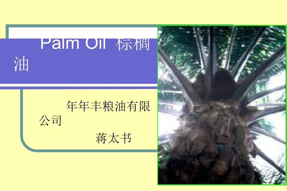 PALMOIL培训资料_第1页