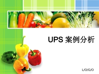 ups案例分析
