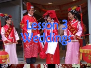 Weddings课件