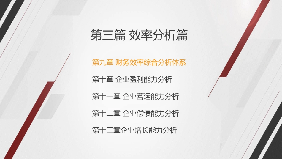 财务分析财务效率综合分析体系_第2页