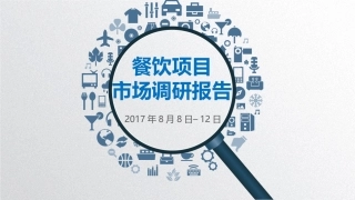 餐饮项目调研报告