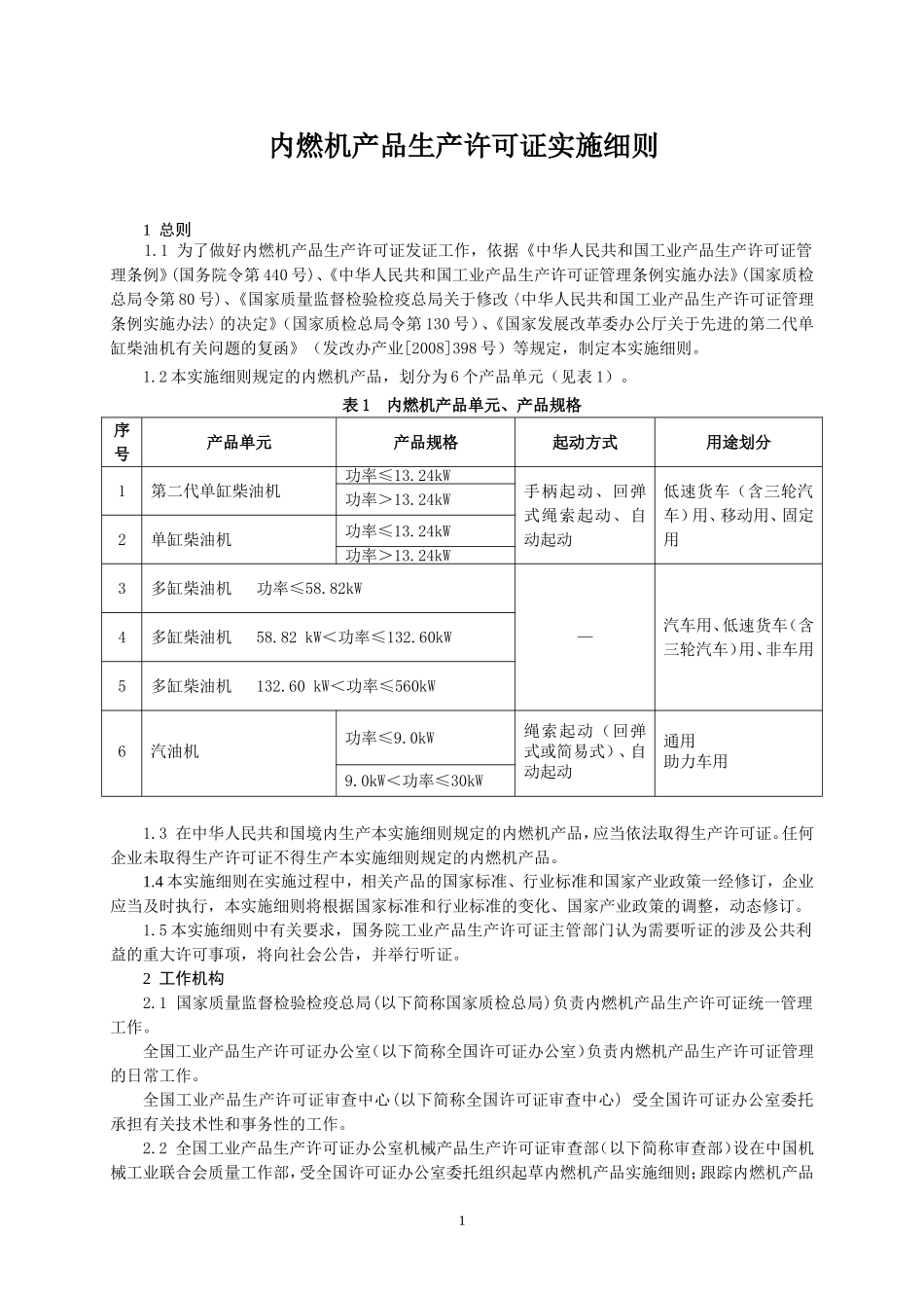 内燃机产品生产许可证实施细则_第3页