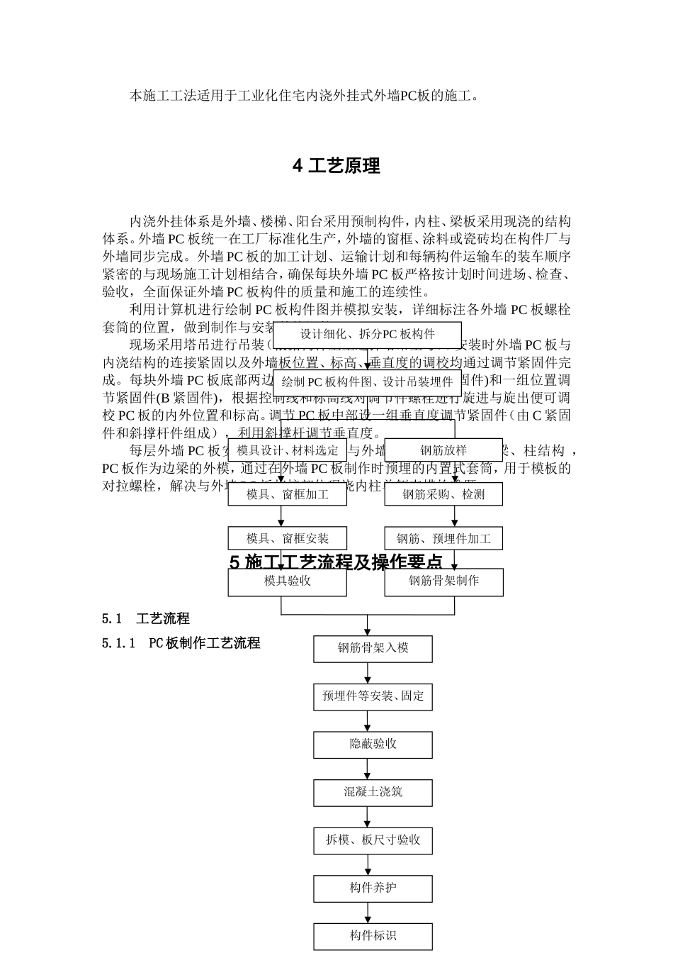 内浇外挂式外墙PC板施工工法_第2页